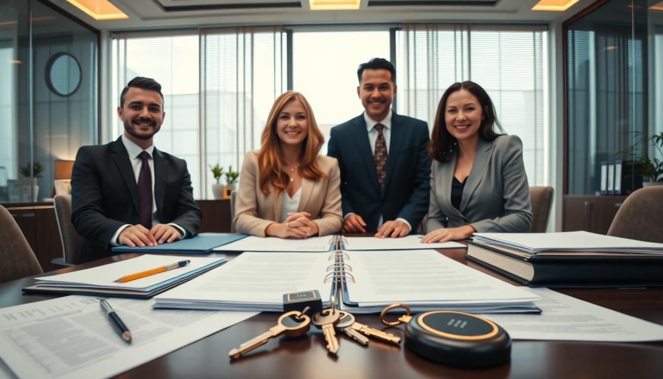 Coordination of property closing documents and timelines